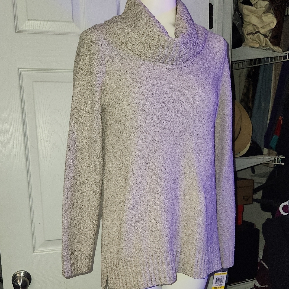 Cozy Cream Turtleneck Sweater